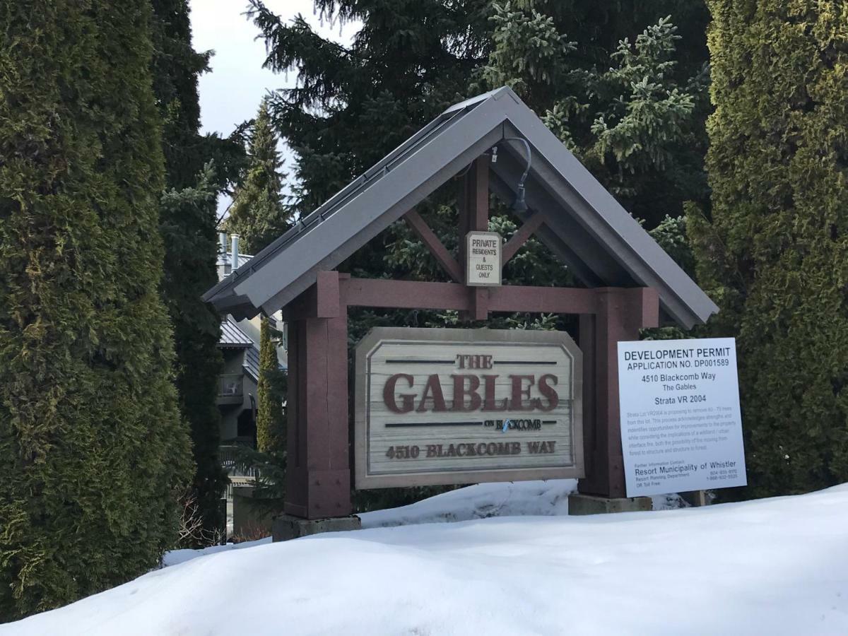 휘슬러 Gables #37 빌라 외부 사진